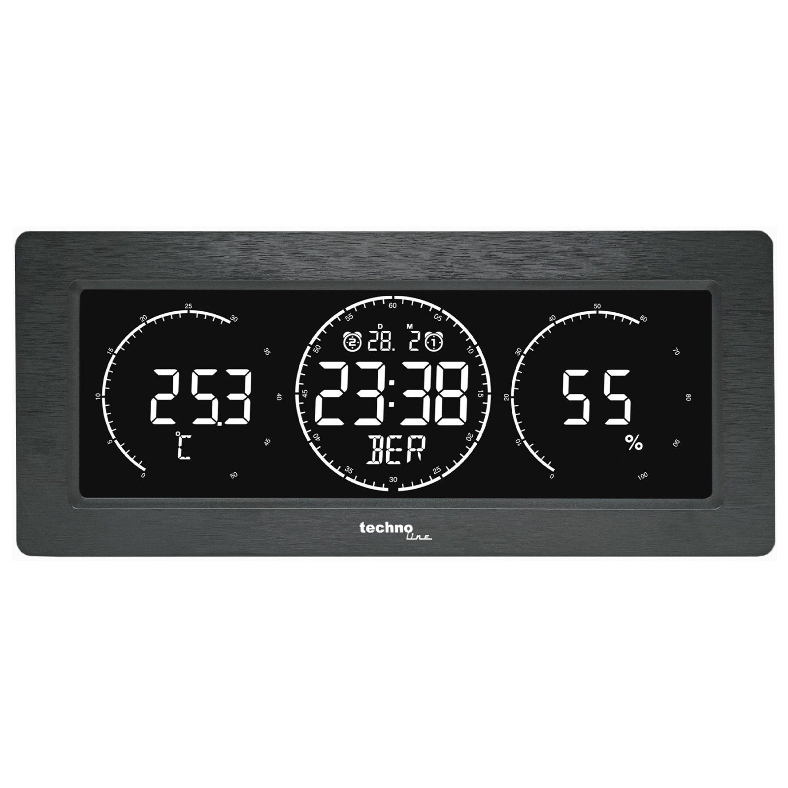 Годинник настільний Technoline WT458 Black (WT458) 5