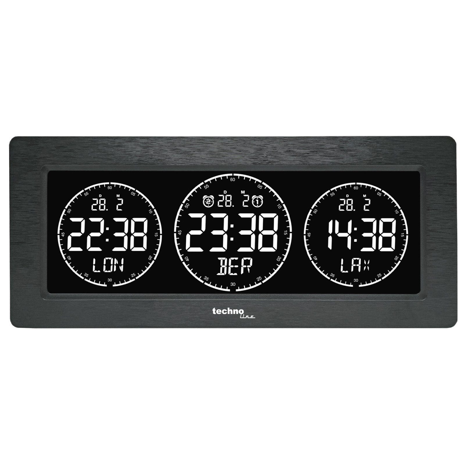 Годинник настільний Technoline WT458 Black (WT458) 4