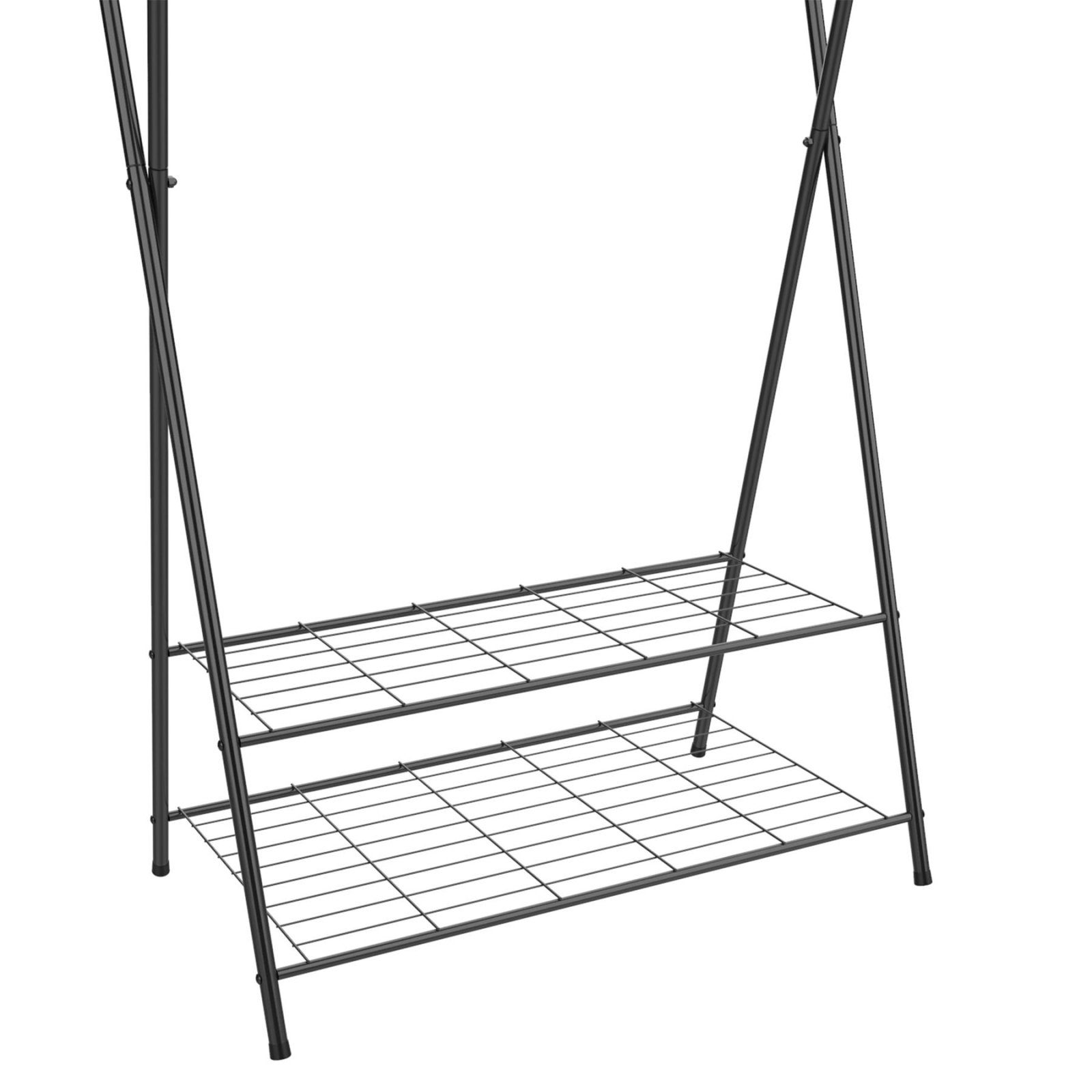 Стійка для одягу Casa Si Garment Rack Bamboo Black (CS92309W04) 3