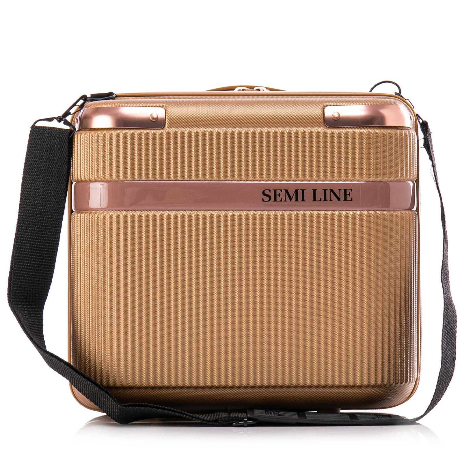 Бьюті-кейс Semi Line 16L Gold (T5667-1) 3