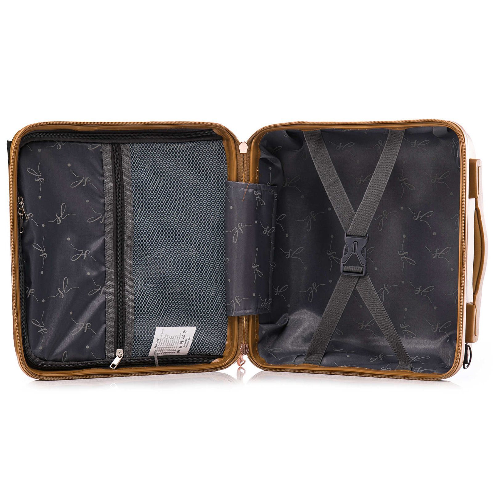 Бьюті-кейс Semi Line 16L Gold (T5667-1) 2