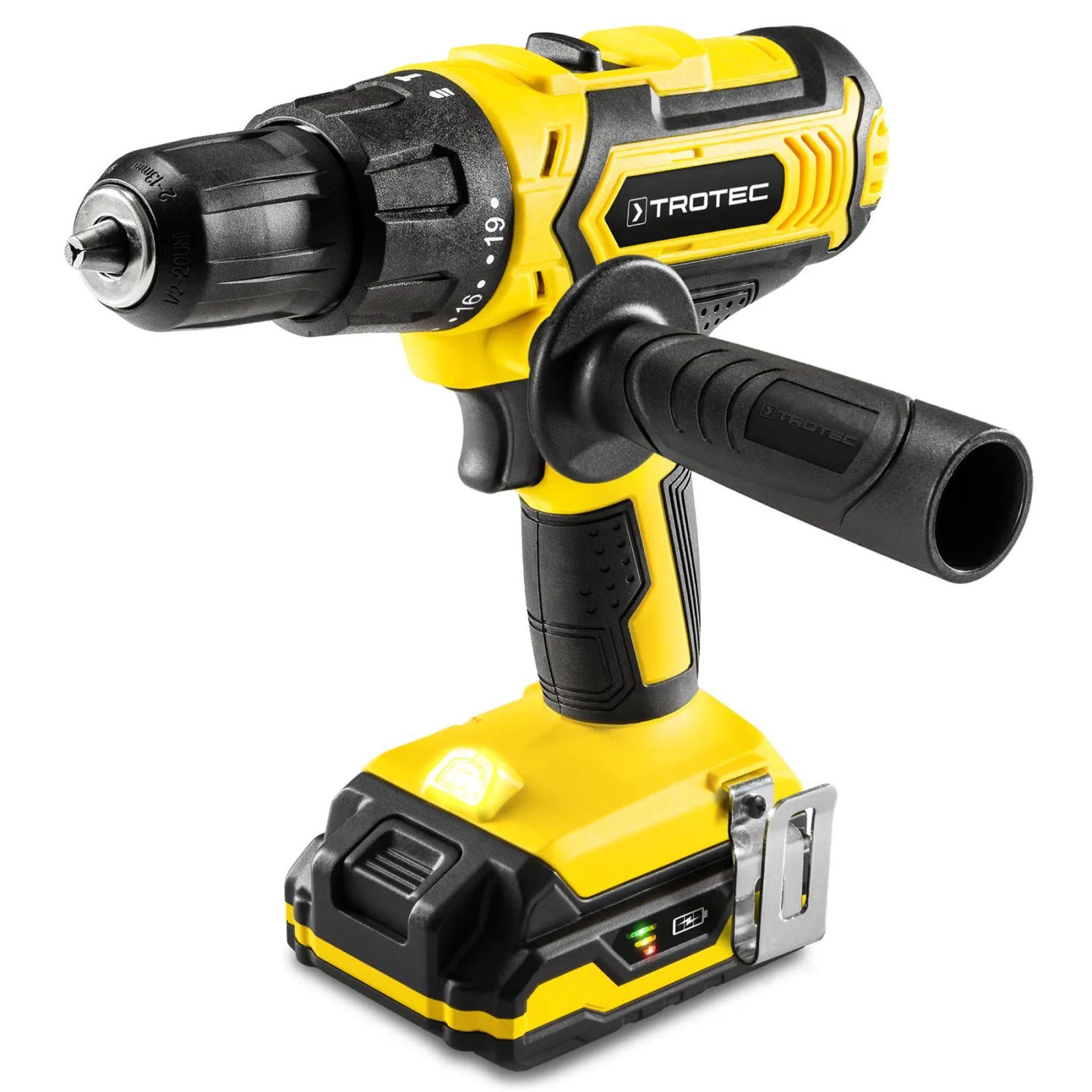 Дриль-шурупокрут акумуляторний ударний Trotec PHDS 11-20V + кейс (4410000502) 3