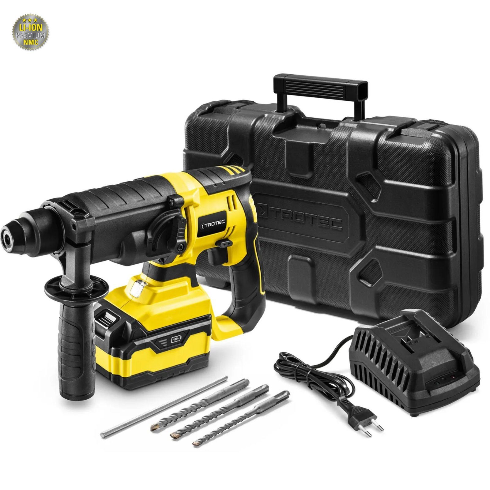 Перфоратор акумуляторний Trotec PRDS 20-20V + кейс (4415000210) 2