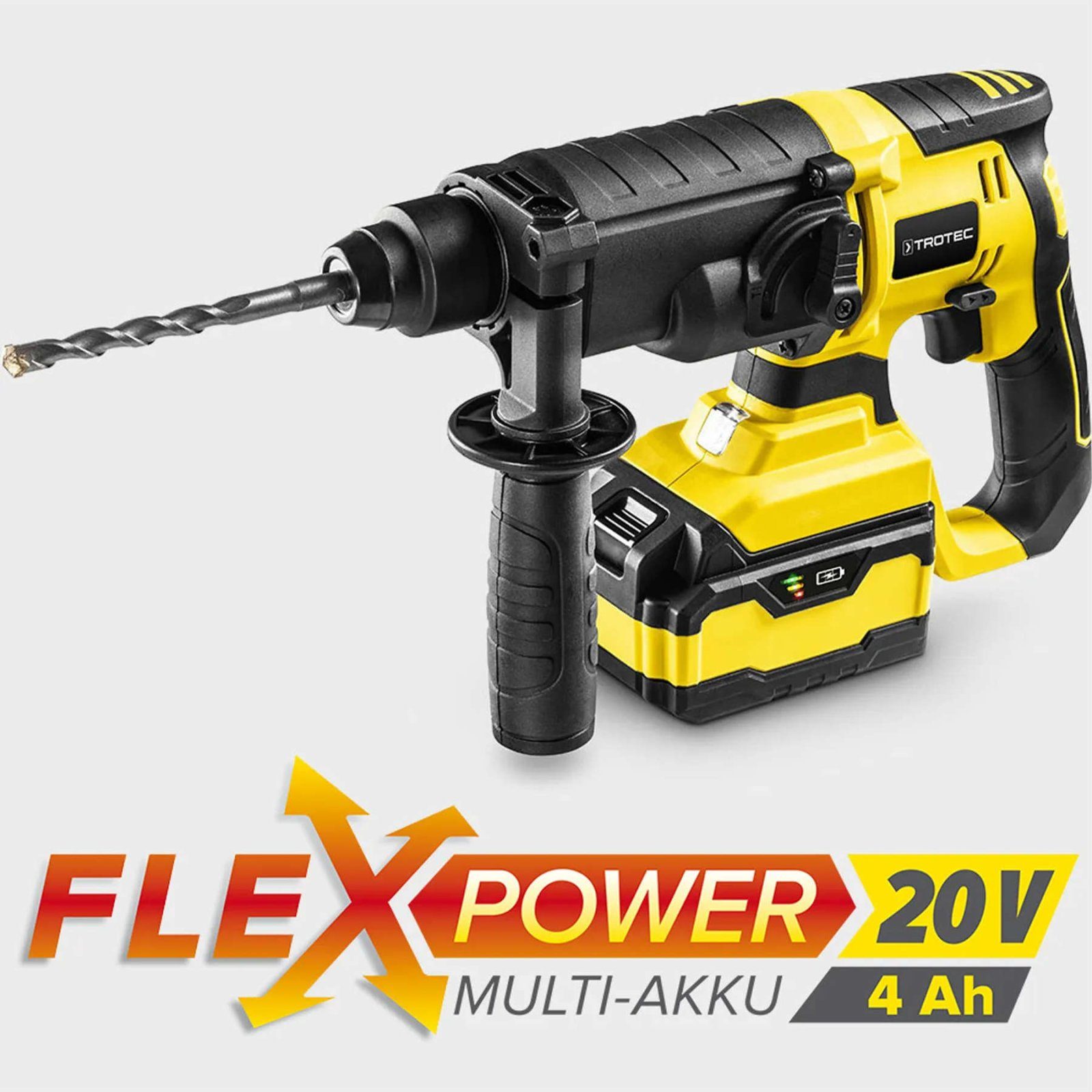 Перфоратор акумуляторний Trotec PRDS 20-20V + кейс (4415000210) 7