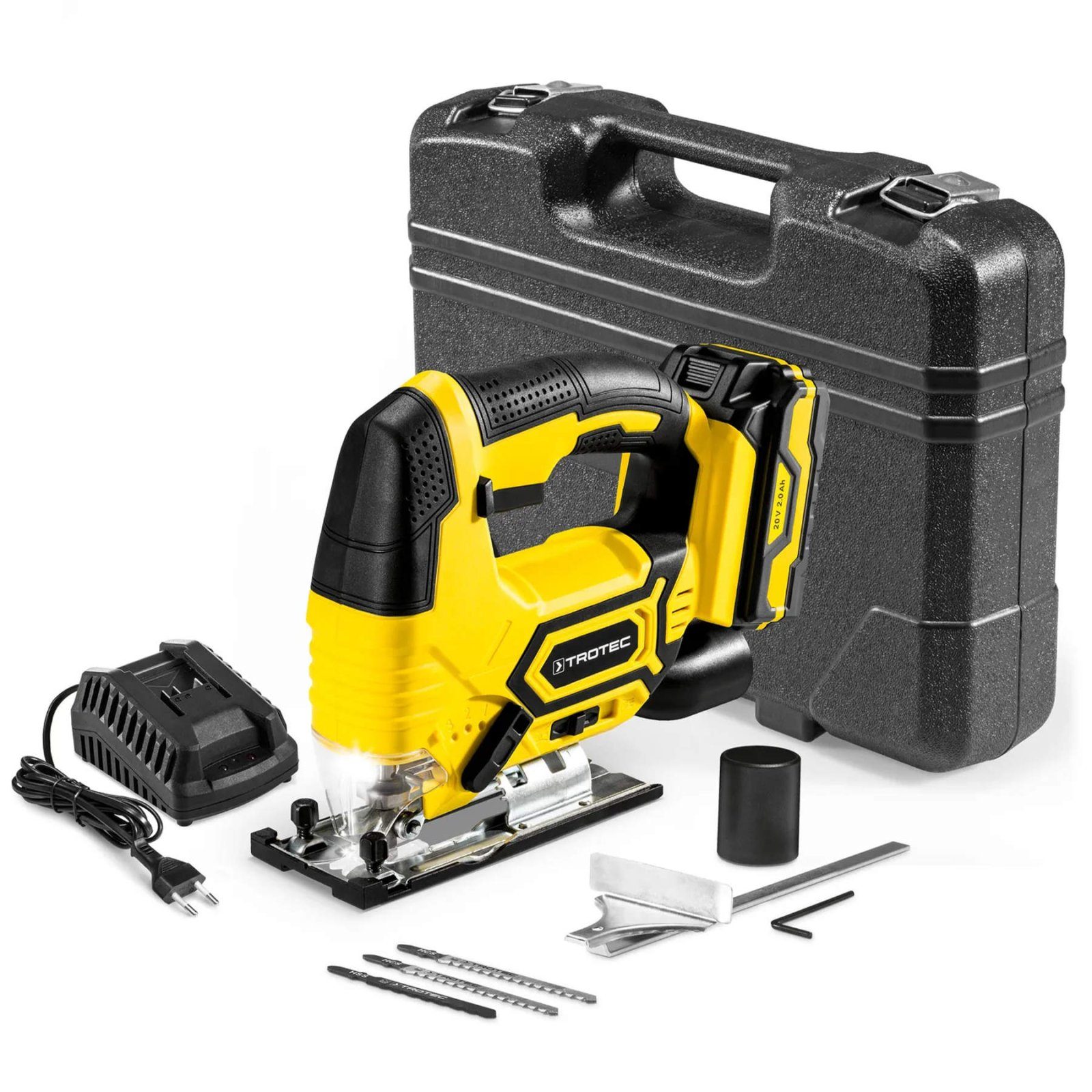 Лобзик електричний акумуляторний Trotec PJSS 11-20V + кейс (4425000006) 2