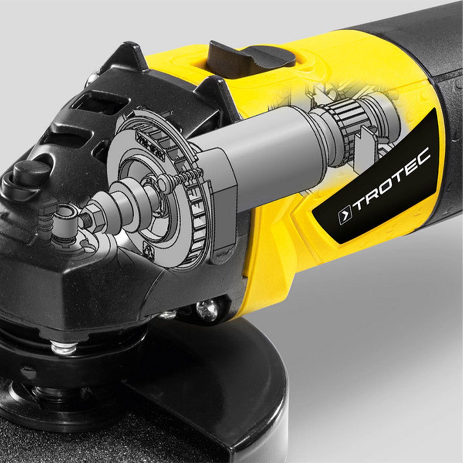 Кутова шліфмашина Trotec PAGS 10-115 + кейс (4440000305) 11