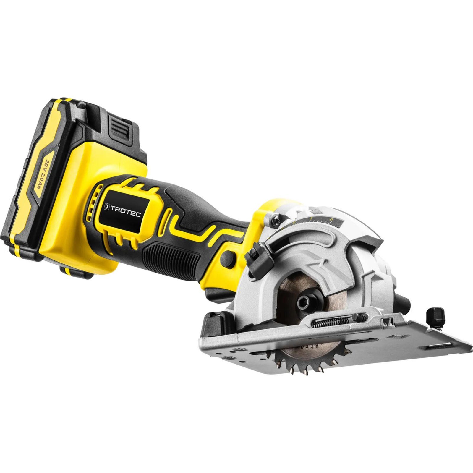 Пила циркулярна акумуляторна міні Trotec PCSS 05-20V + кейс (4430000105) 4