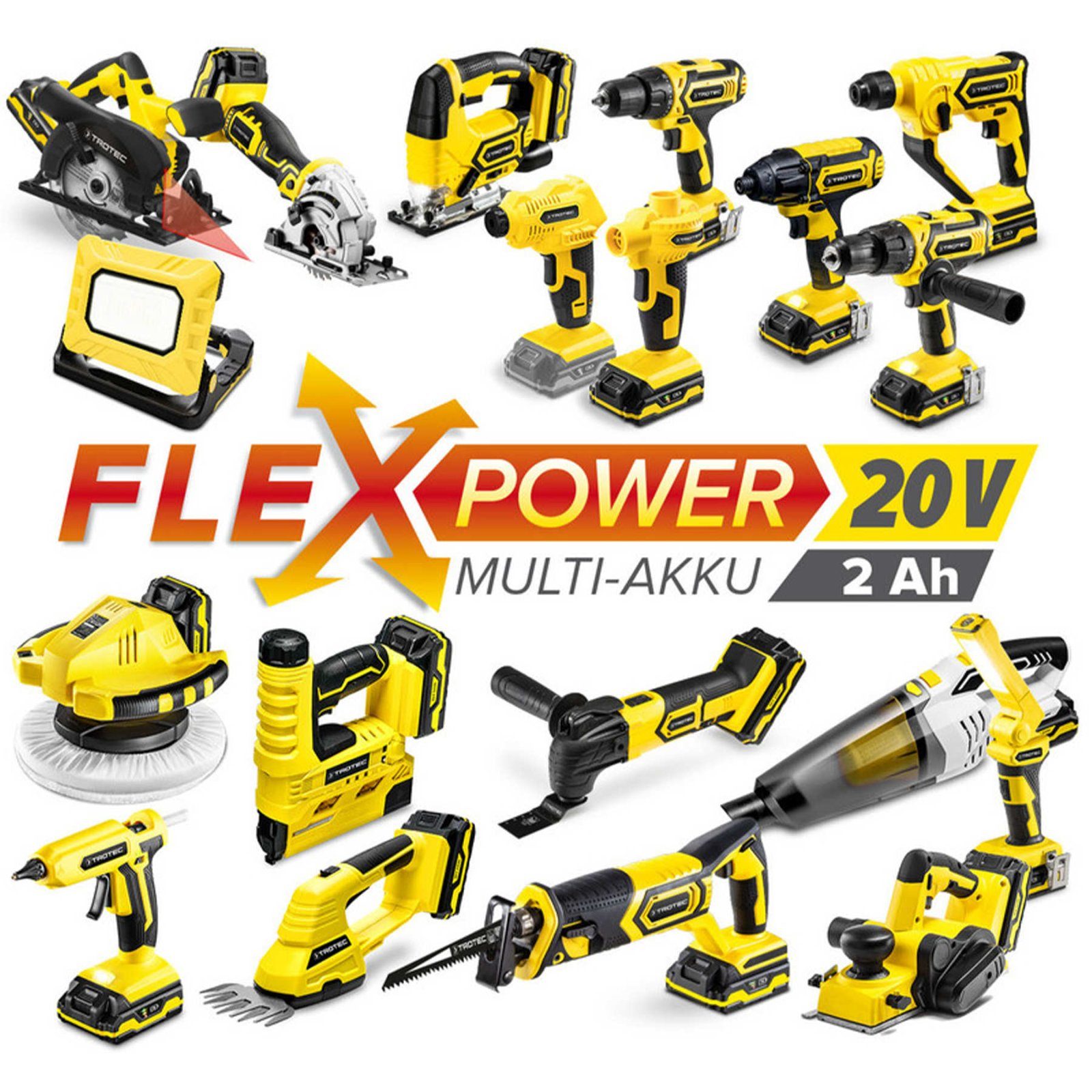 Акумулятор для інструментів Trotec 20V 2 Ah Flexpower (6200000303) 6
