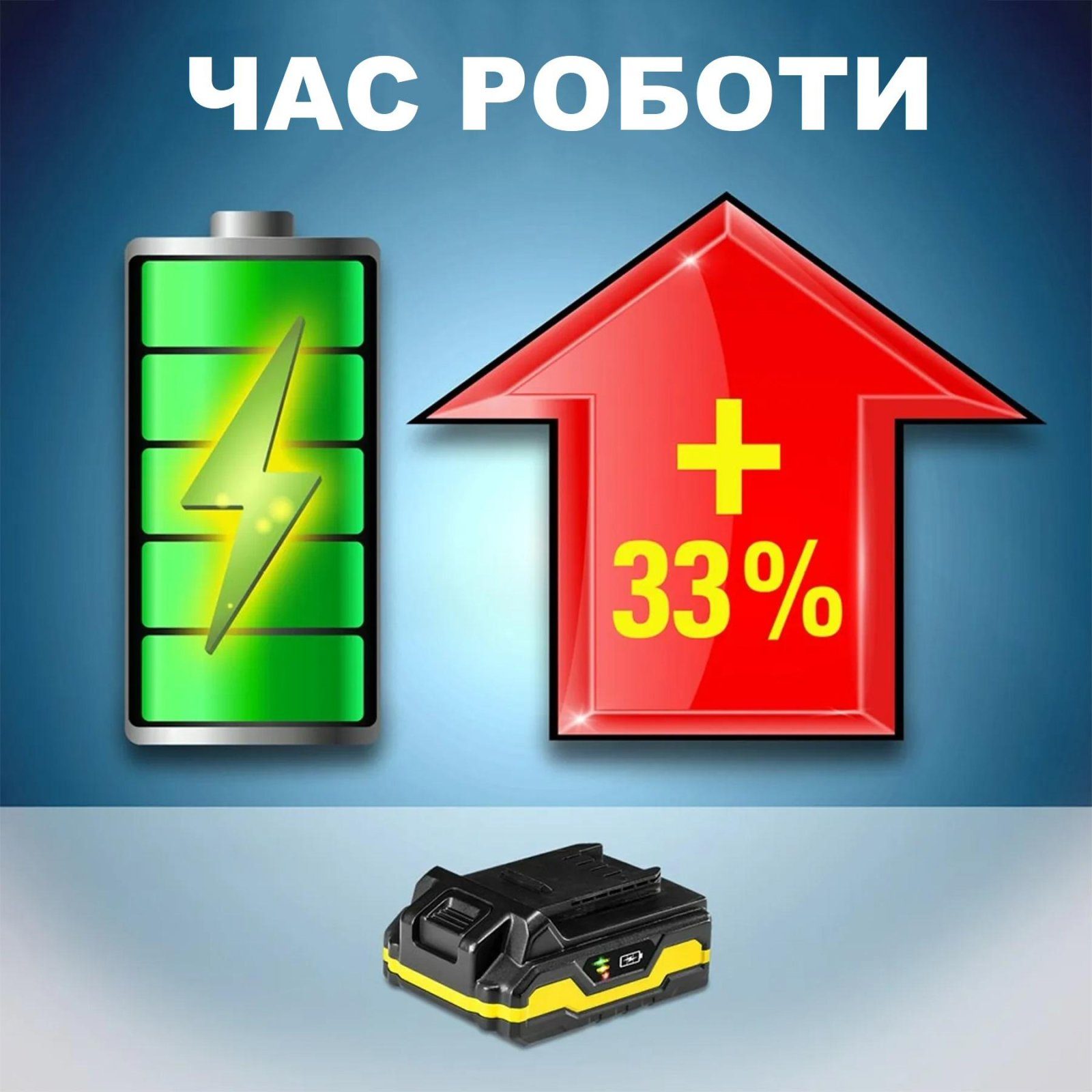 Акумулятор для інструментів Trotec 20V 2 Ah Flexpower (6200000303) 4