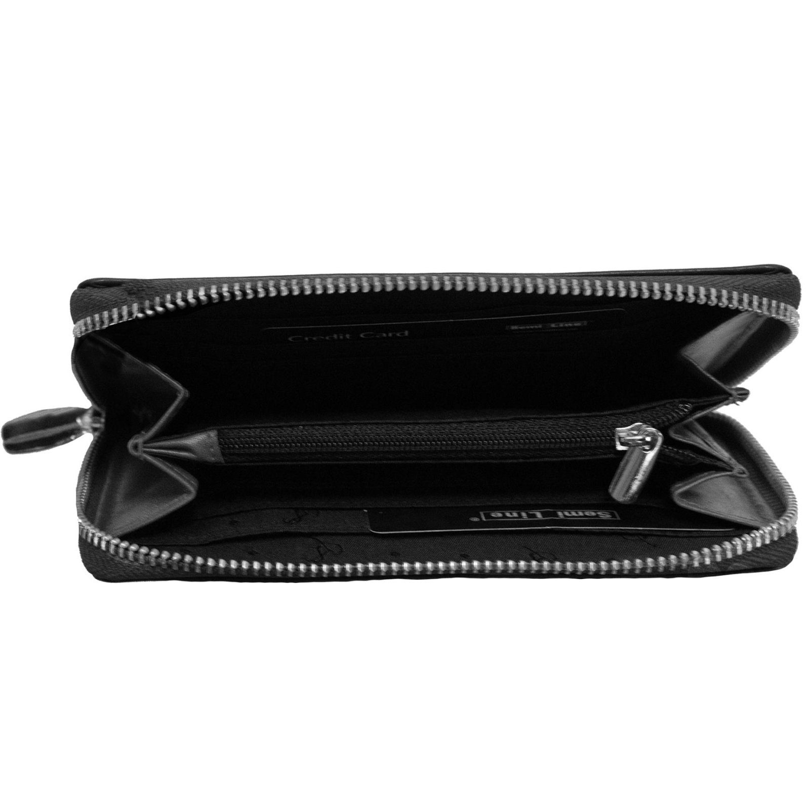 Гаманець жіночий шкіряний Semi Line RFID Black (P8271-0) 2
