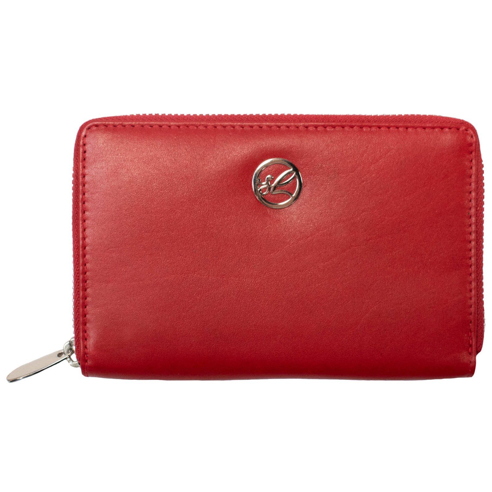 Гаманець жіночий шкіряний Semi Line RFID Red (P8271-2) 4