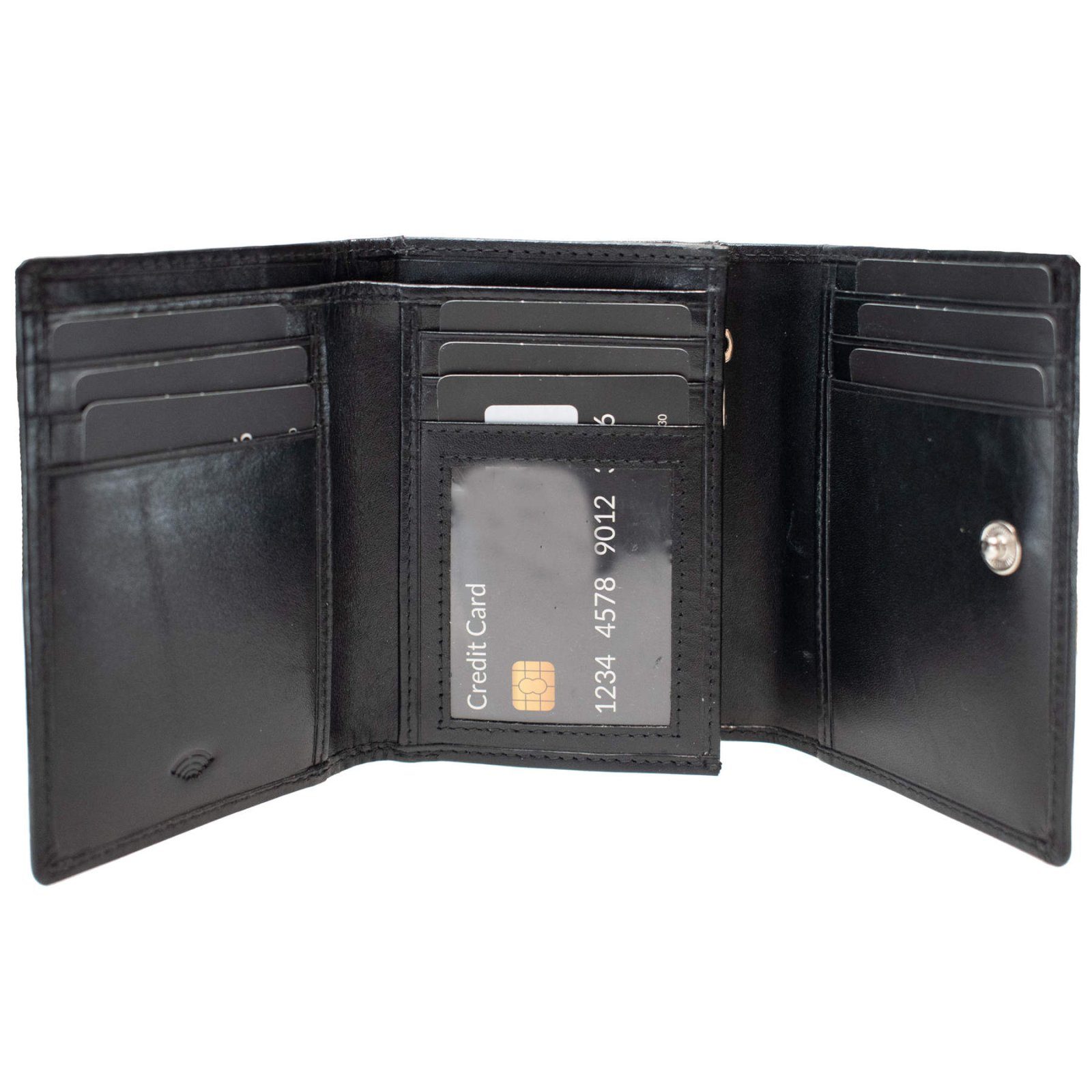 Гаманець жіночий шкіряний Semi Line RFID Black (P8263-0) 2