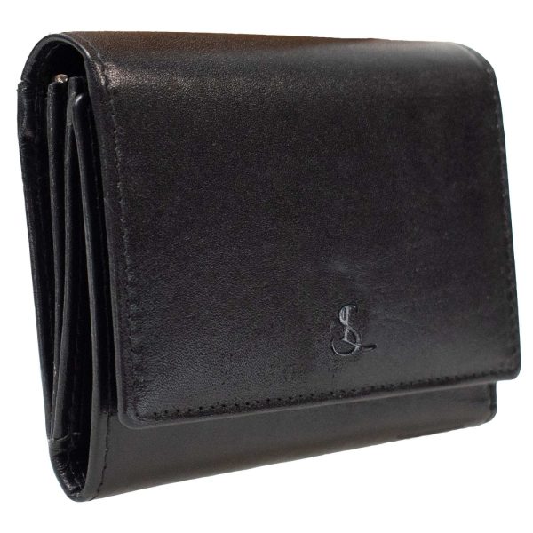 Гаманець жіночий шкіряний Semi Line RFID Black (P8263-0)