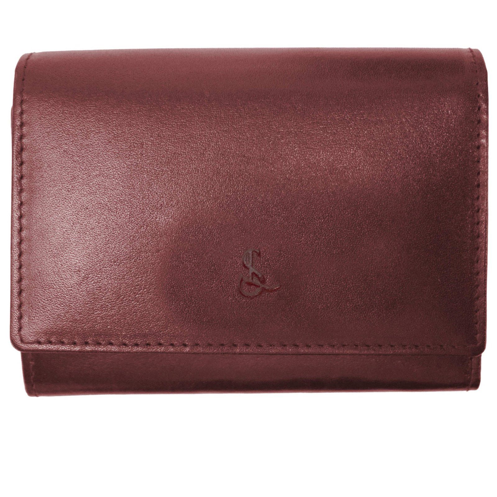 Гаманець жіночий шкіряний Semi Line RFID Dark Red (P8263-2) 4