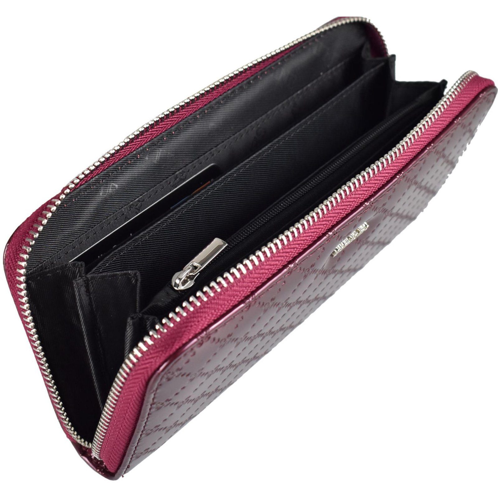 Гаманець жіночий шкіряний Semi Line RFID Dark Red (P8238-2) 2