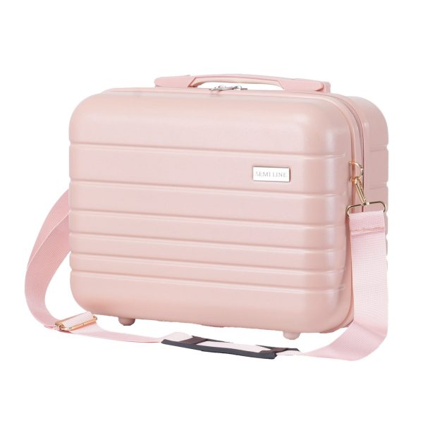 Бьюті-кейс Semi Line 15L Beige (T5965-1)
