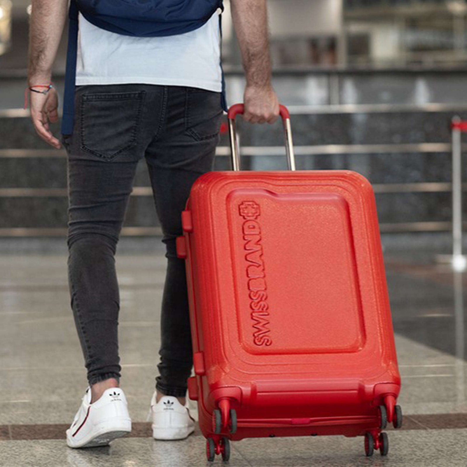 Валіза Swissbrand London (M) Red (SWB_LHLON201M) Discounted 12