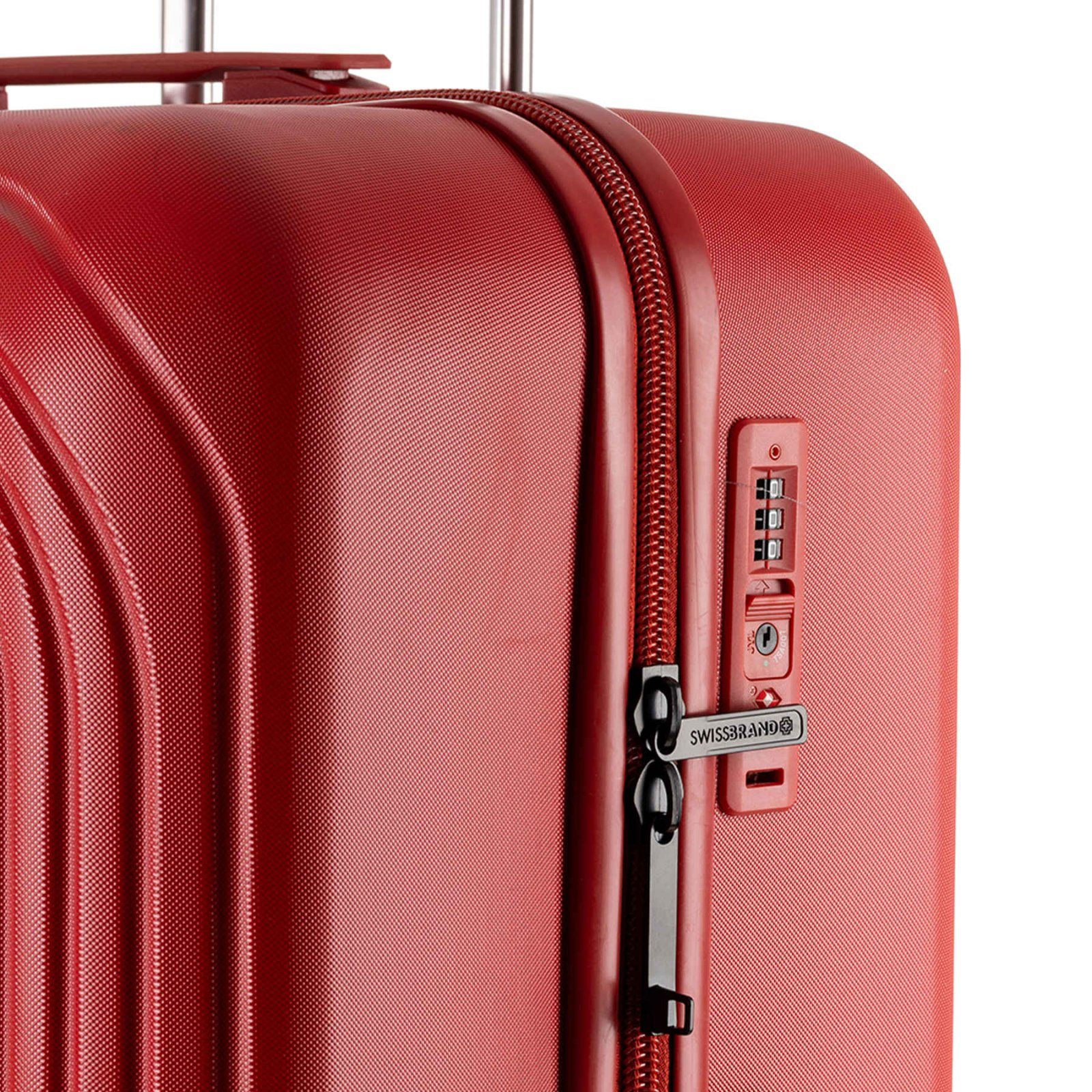 Валіза Swissbrand London (M) Red (SWB_LHLON201M) Discounted 8