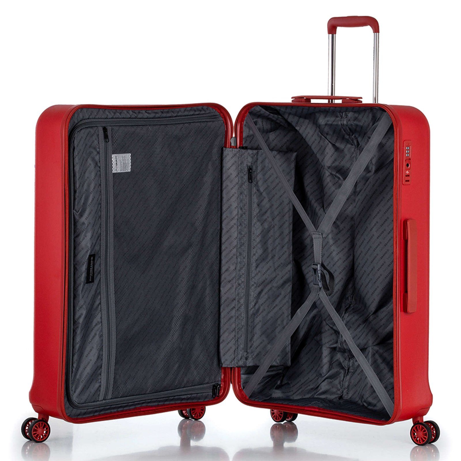Валіза Swissbrand London (M) Red (SWB_LHLON201M) Discounted 6