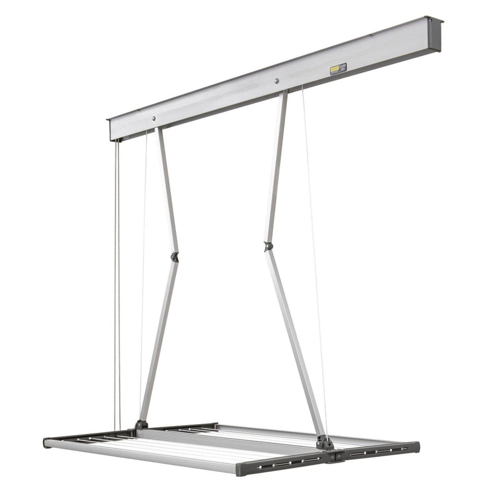 Сушарка для білизни стельова Juwel Samba 200 Gray (30040) 2