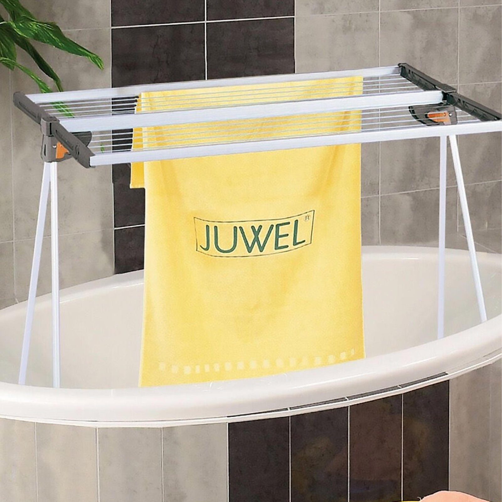 Сушарка для білизни підлогова Juwel Twist 140 Gray (30015) 12
