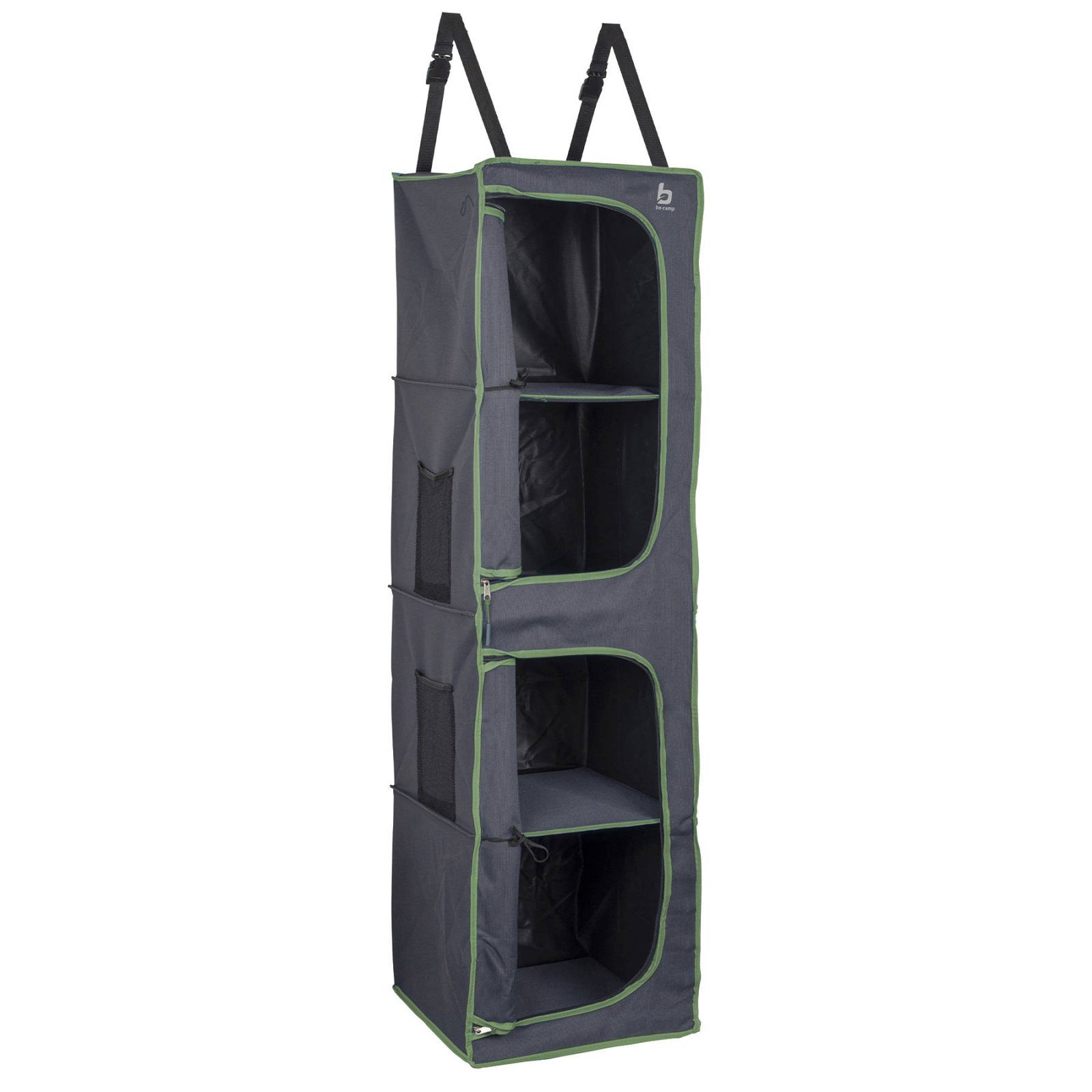 Шафа-органайзер підвісна складана Bo-Camp 4 Compartments 2 Doors Anthracite (1709380)