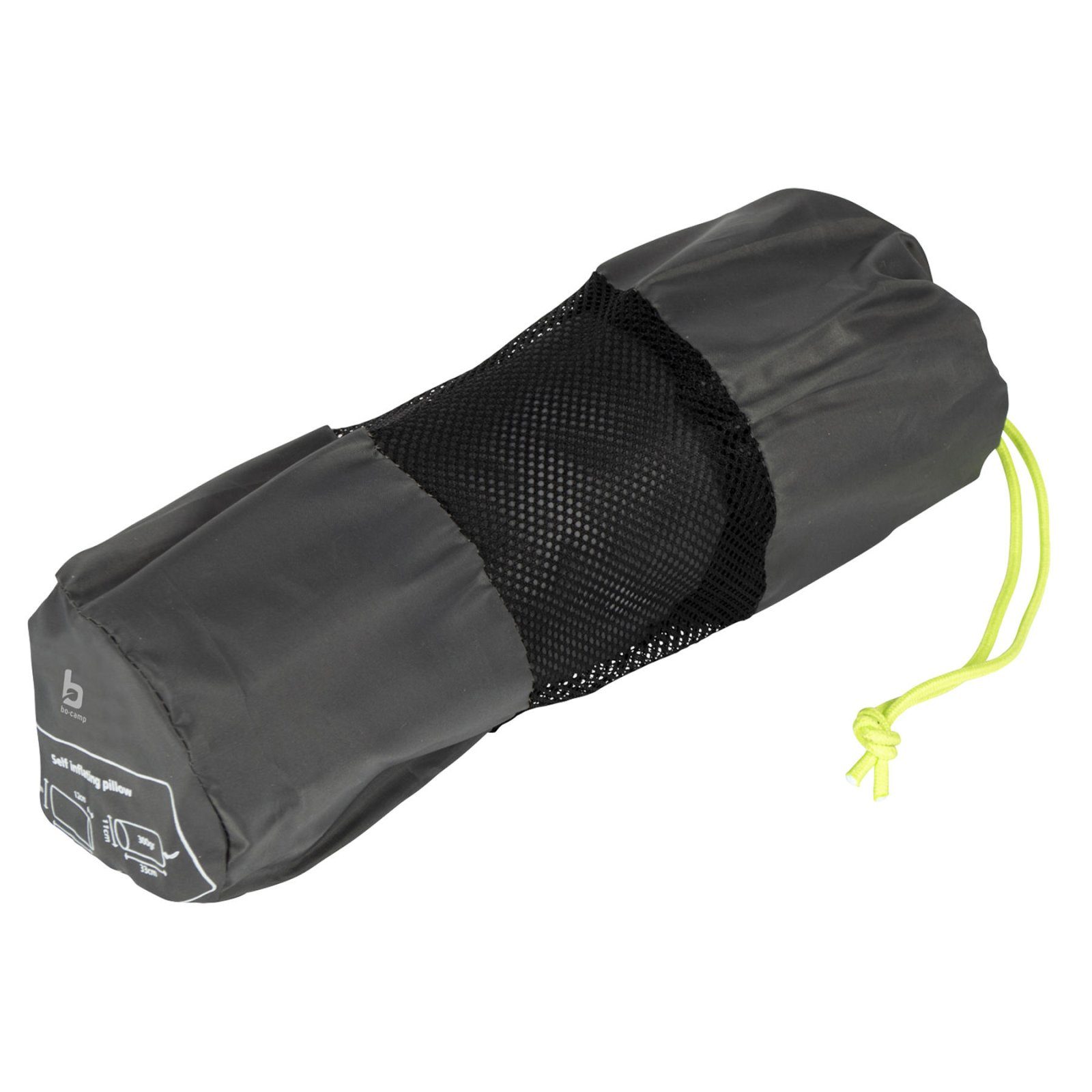 Подушка самонадувна Bo-Camp Deluxe 46x29cm Black (3400004) 2