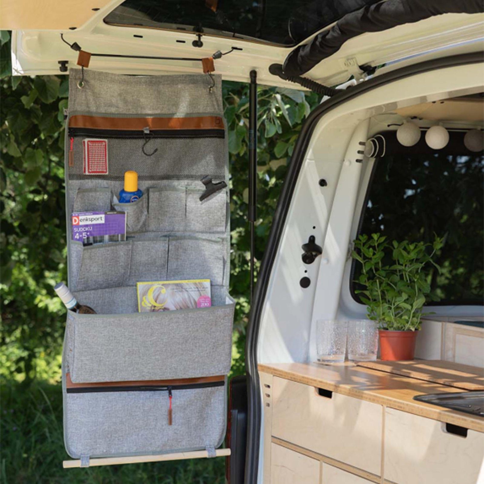 Органайзер підвісний Bo-Camp Mathew L 13 Compartments Grey (1771656) 6