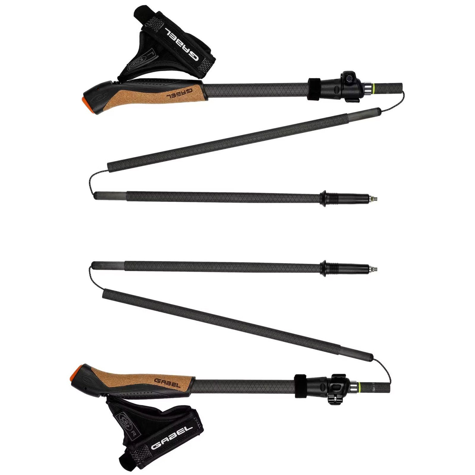 Палиці для скандинавської ходьби Gabel Nordic Carbon Feather XTL (7009399300000) 3