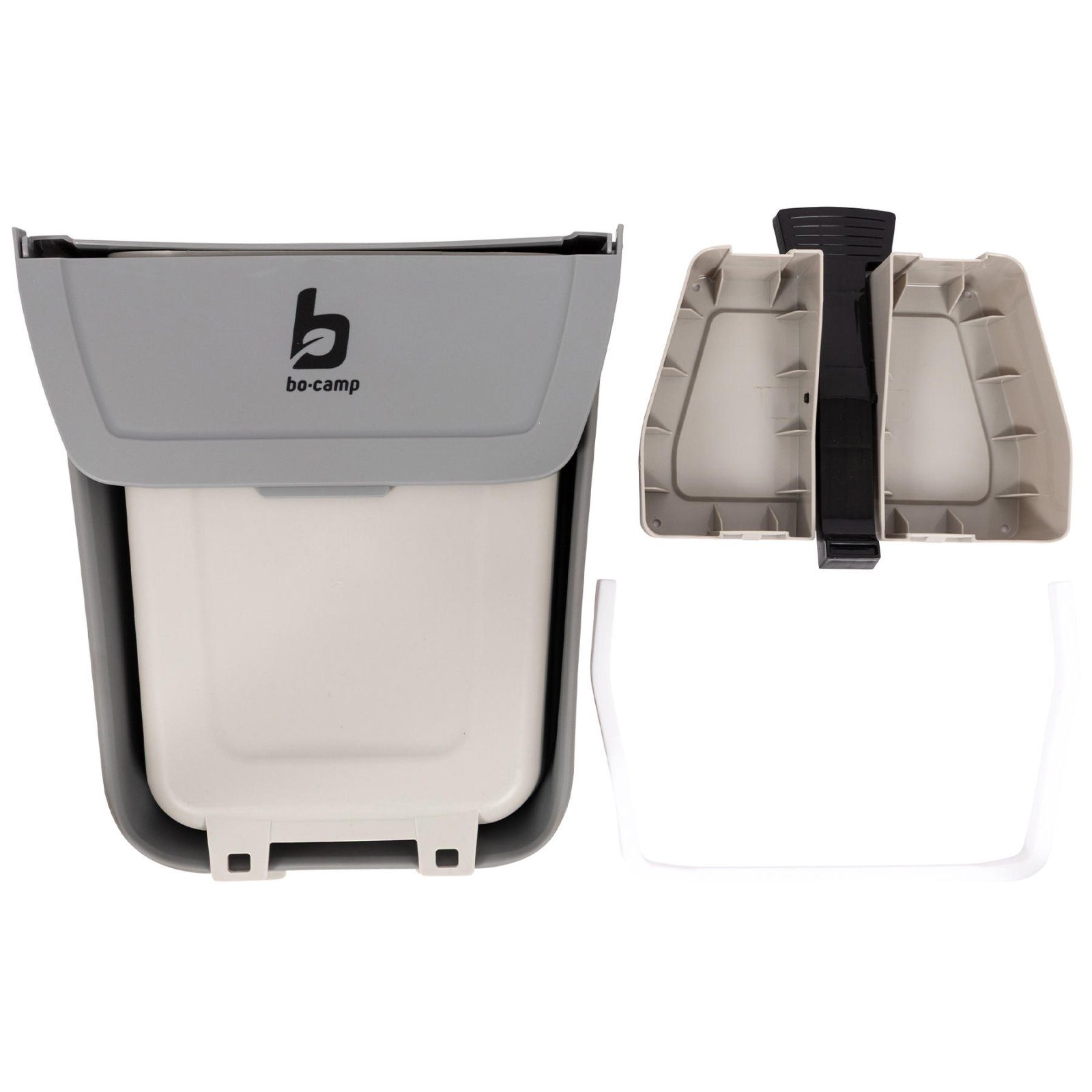 Корзина для сміття складана Bo-Camp Waste Bin Foldable 15L White/Grey (5329979) 5