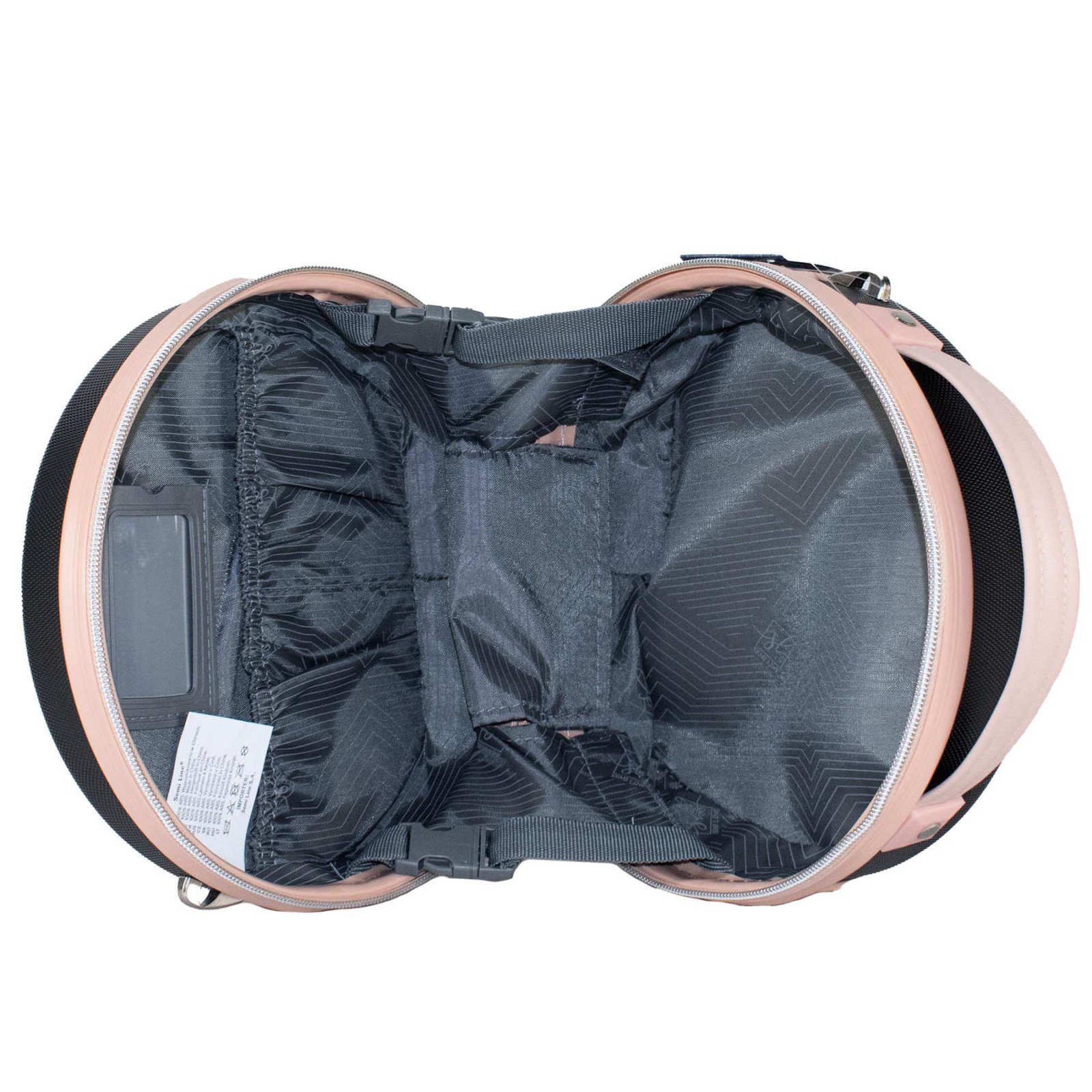 Бьюті-кейс Semi Line 5L Black/Pink Cream (T5671-1) Discounted 4