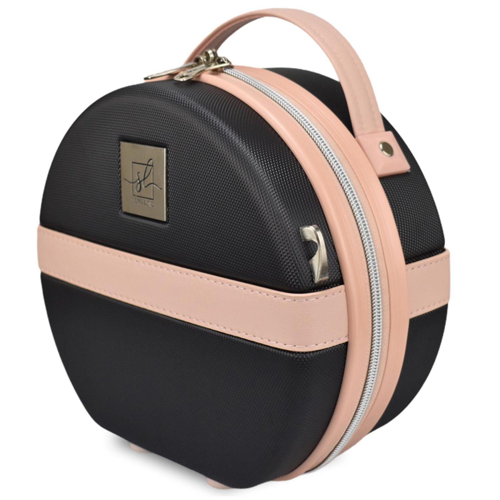Бьюті-кейс Semi Line 5L Black/Pink Cream (T5671-1) Discounted 3