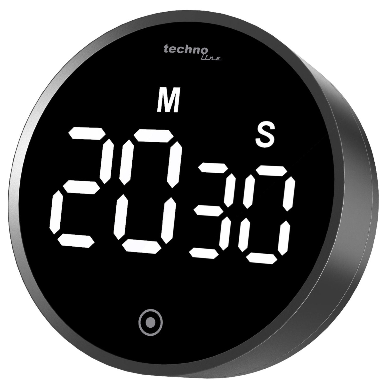 Таймер кухонний Technoline KT600 Magnetic Touchscreen Black (KT600)