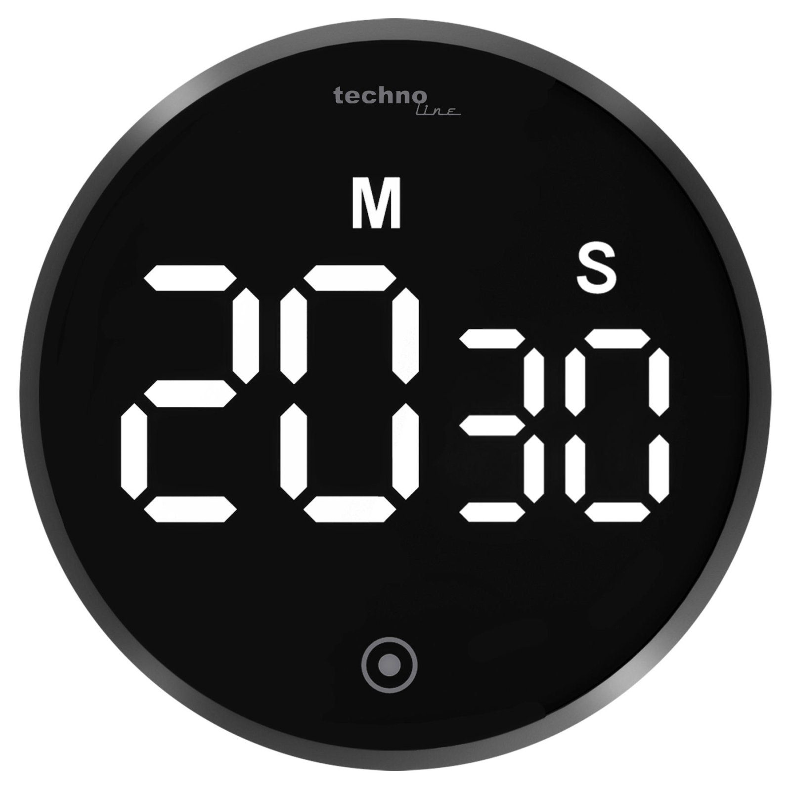 Таймер кухонний Technoline KT600 Magnetic Touchscreen Black (KT600) 2
