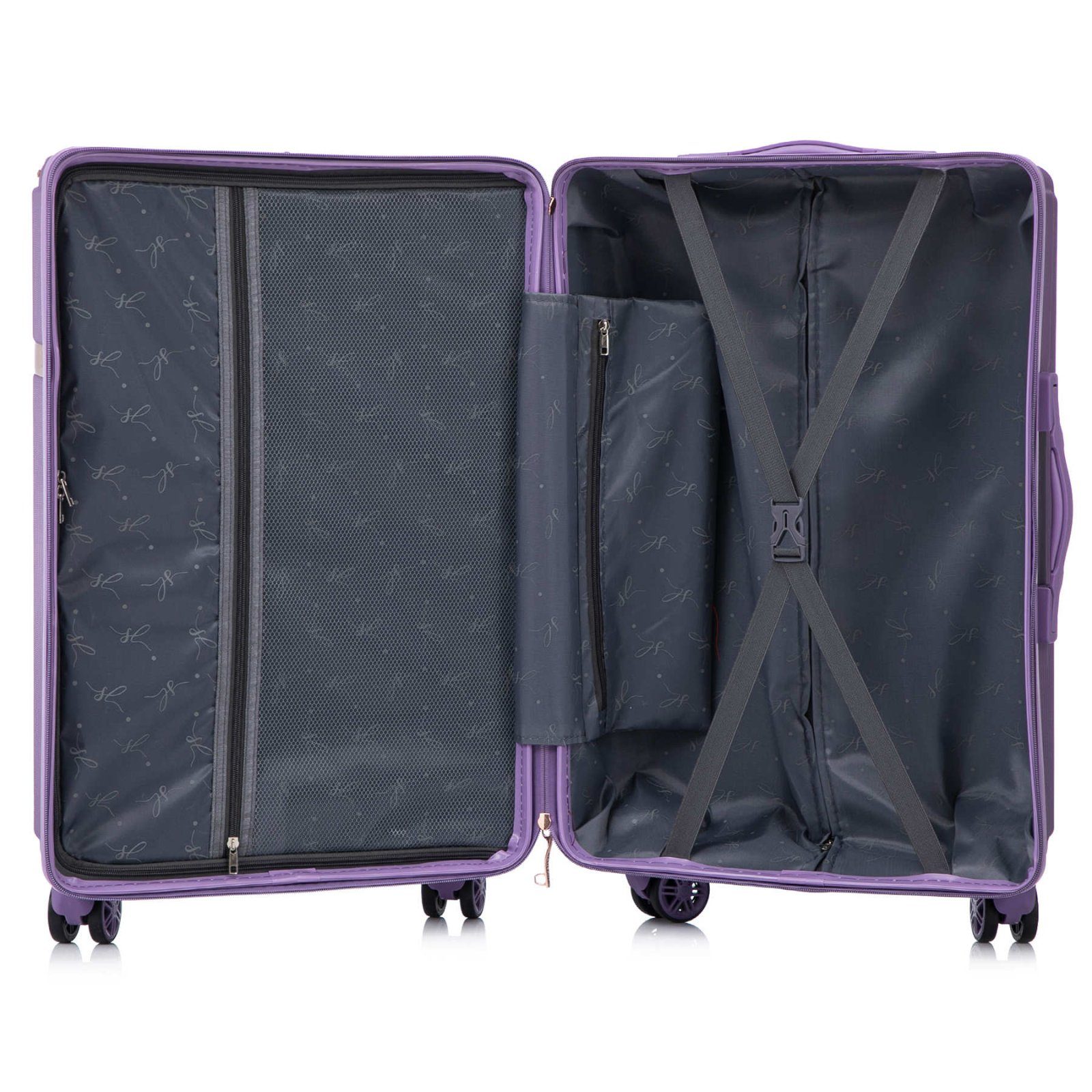Валіза Semi Line 24" (M) Purple (T5916-3) Discounted 8