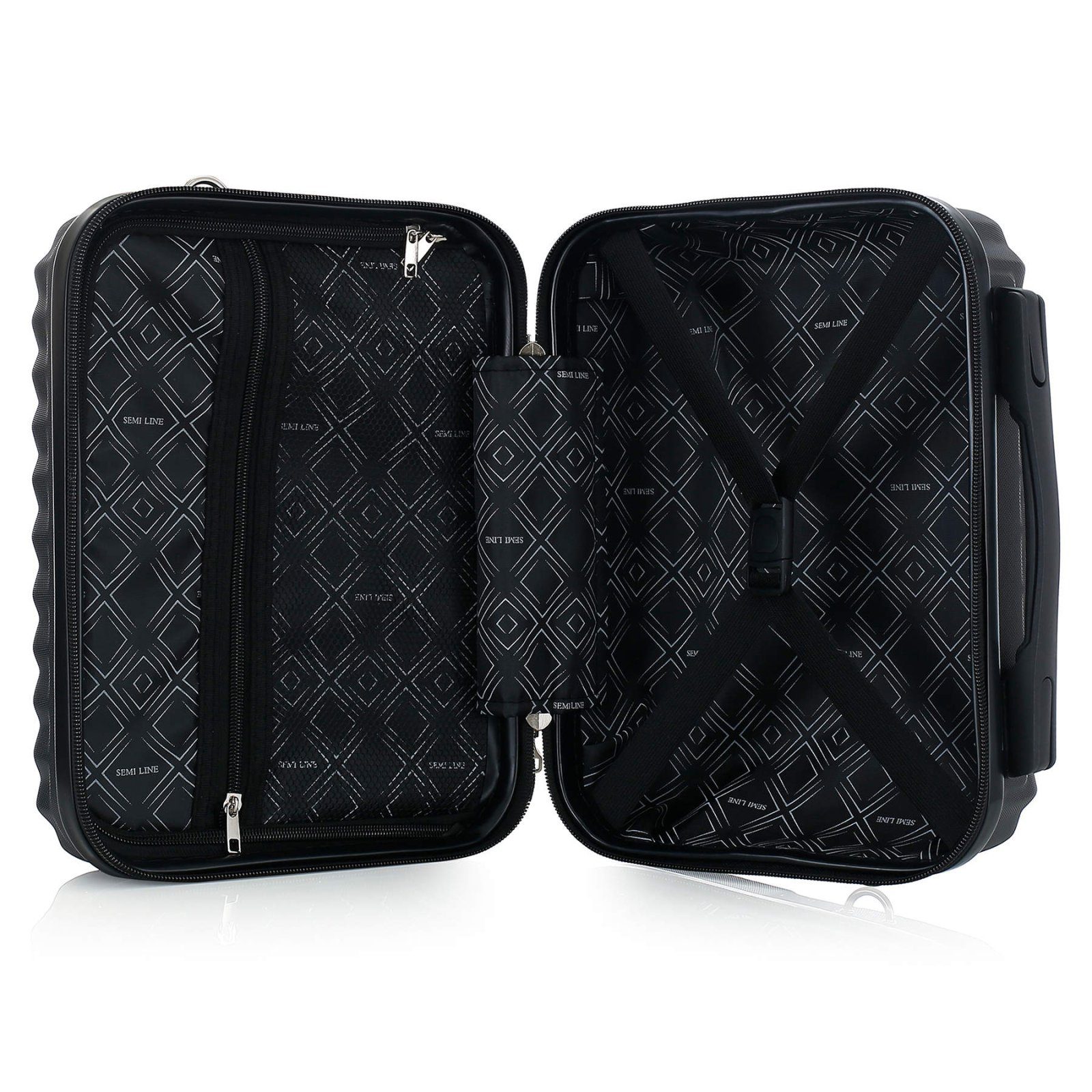 Бьюті-кейс Semi Line 12L Black (T5984-1) 6