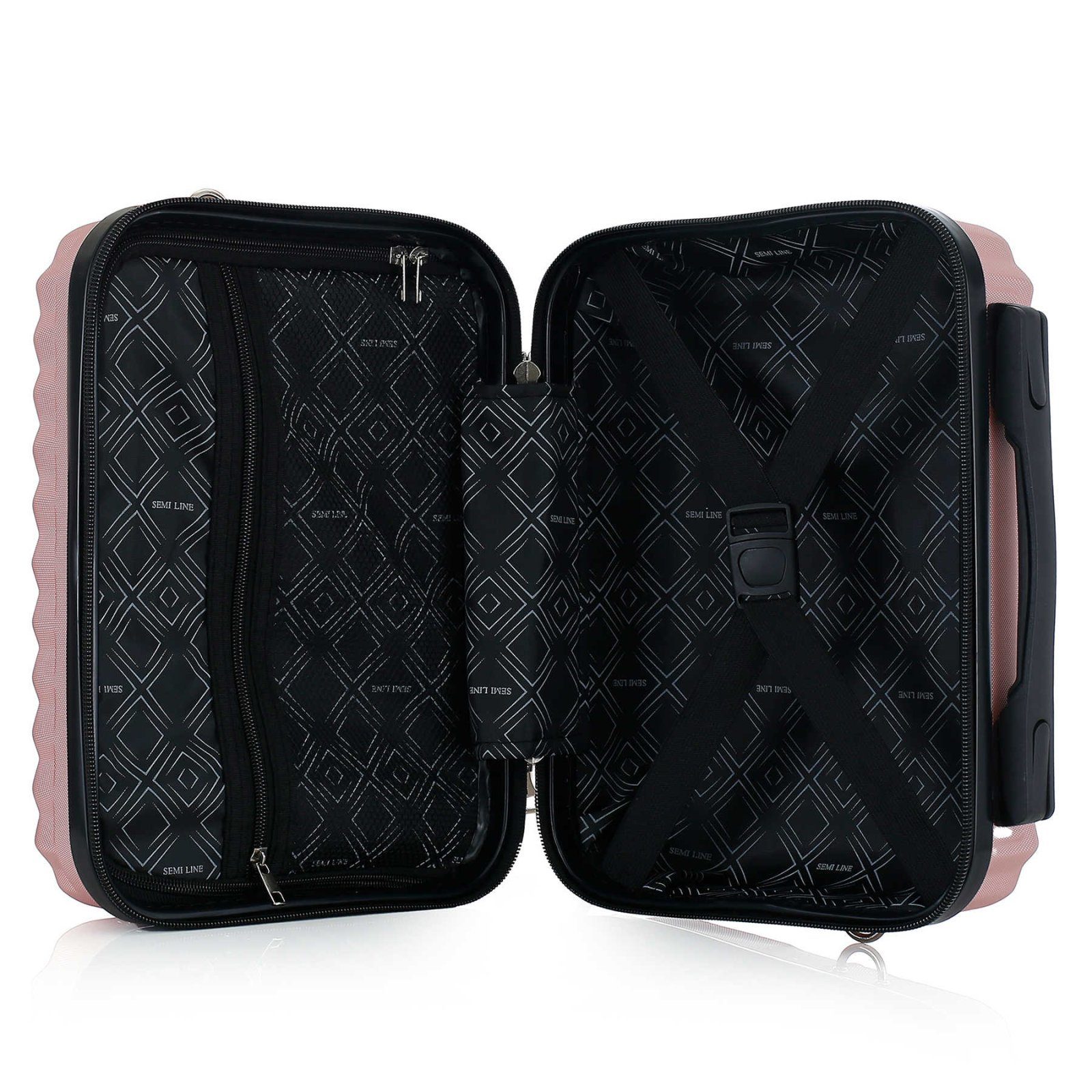 Бьюті-кейс Semi Line 12L Pink (T5987-1) 6