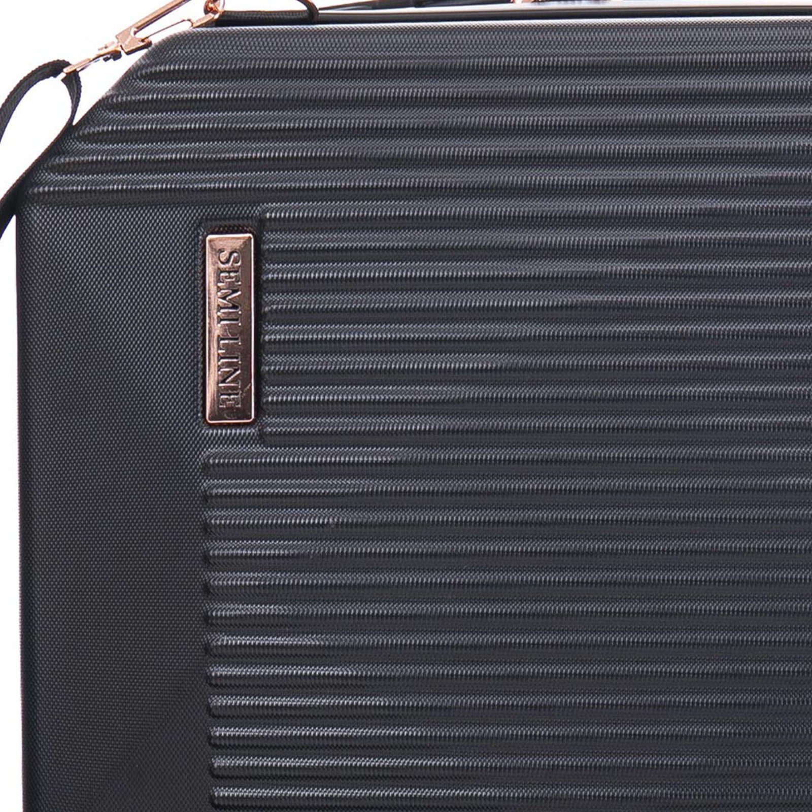 Бьюті-кейс Semi Line 12L Black (T5821-2) 6