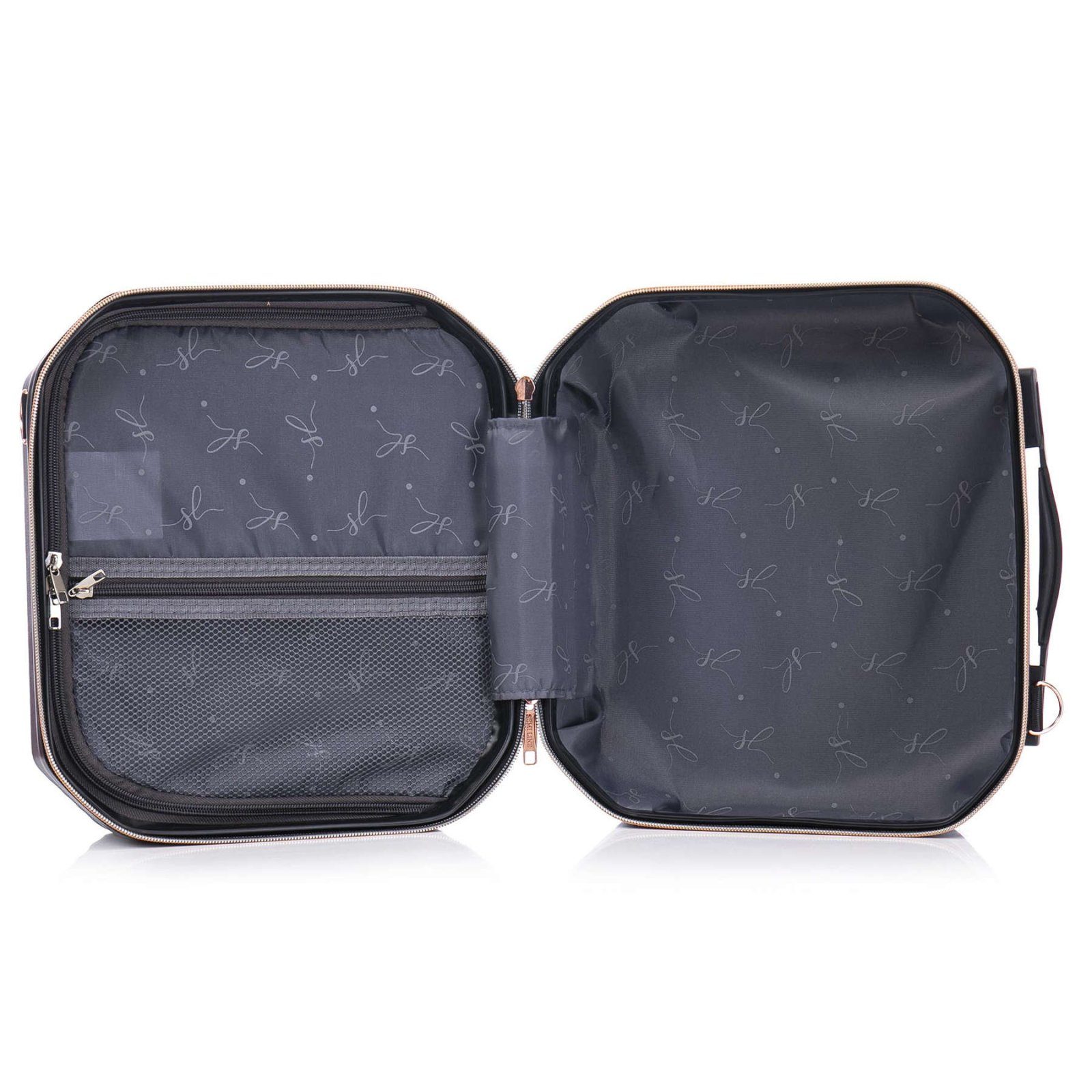 Бьюті-кейс Semi Line 12L Black (T5821-2) 5