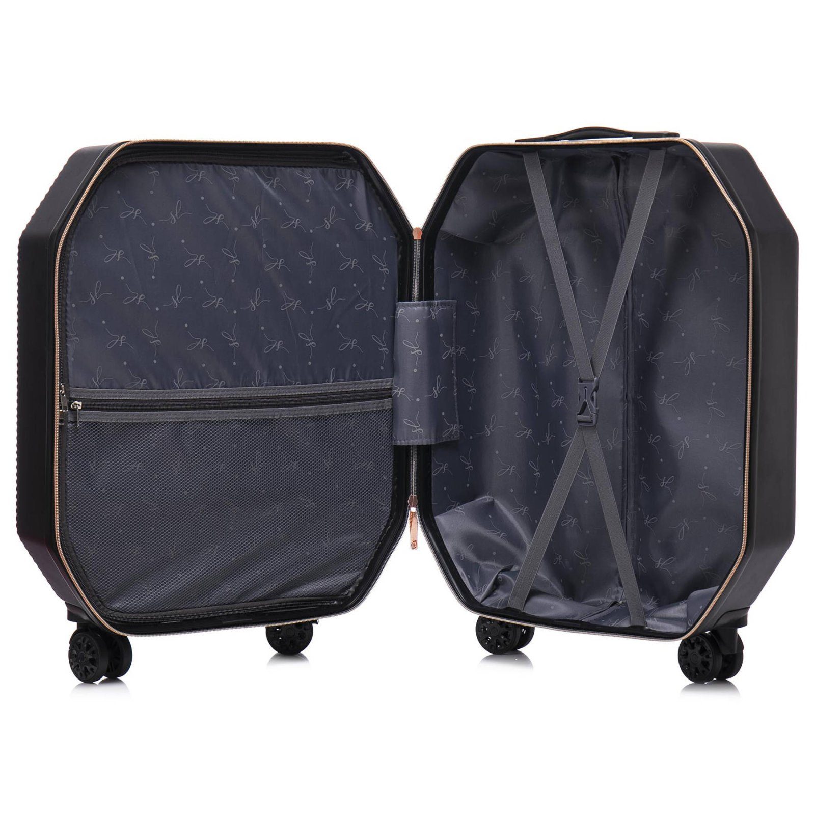 Валіза Semi Line 24" (M) Black (T5821-4) 6