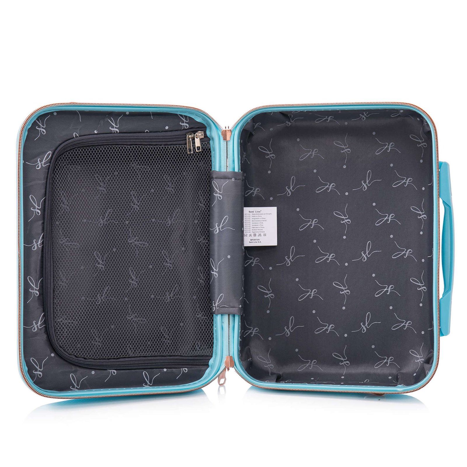Бьюті-кейс Semi Line 16L Blue (T5723-1) 7