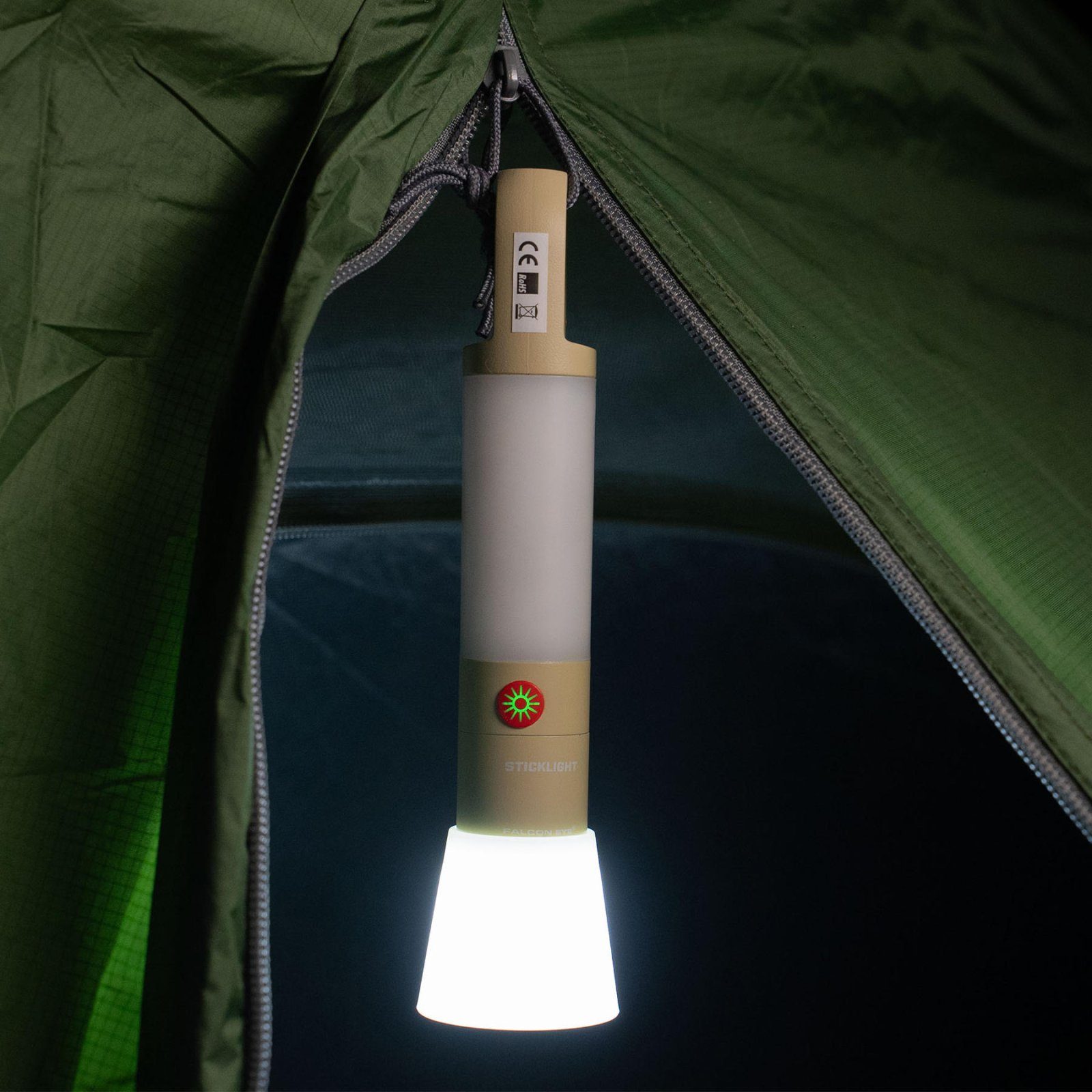 Ліхтар кемпінговий Falcon Eye Sticklight (1000 Lm) White/Red LED Focus Magnetic USB-C (FCL0028) 7