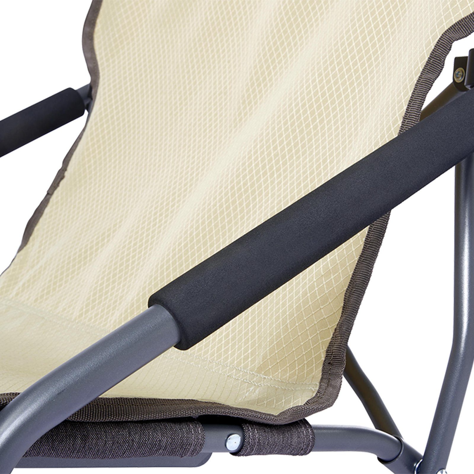 Крісло розкладне Uquip Sandy XL Sand/Grey (244043) 7