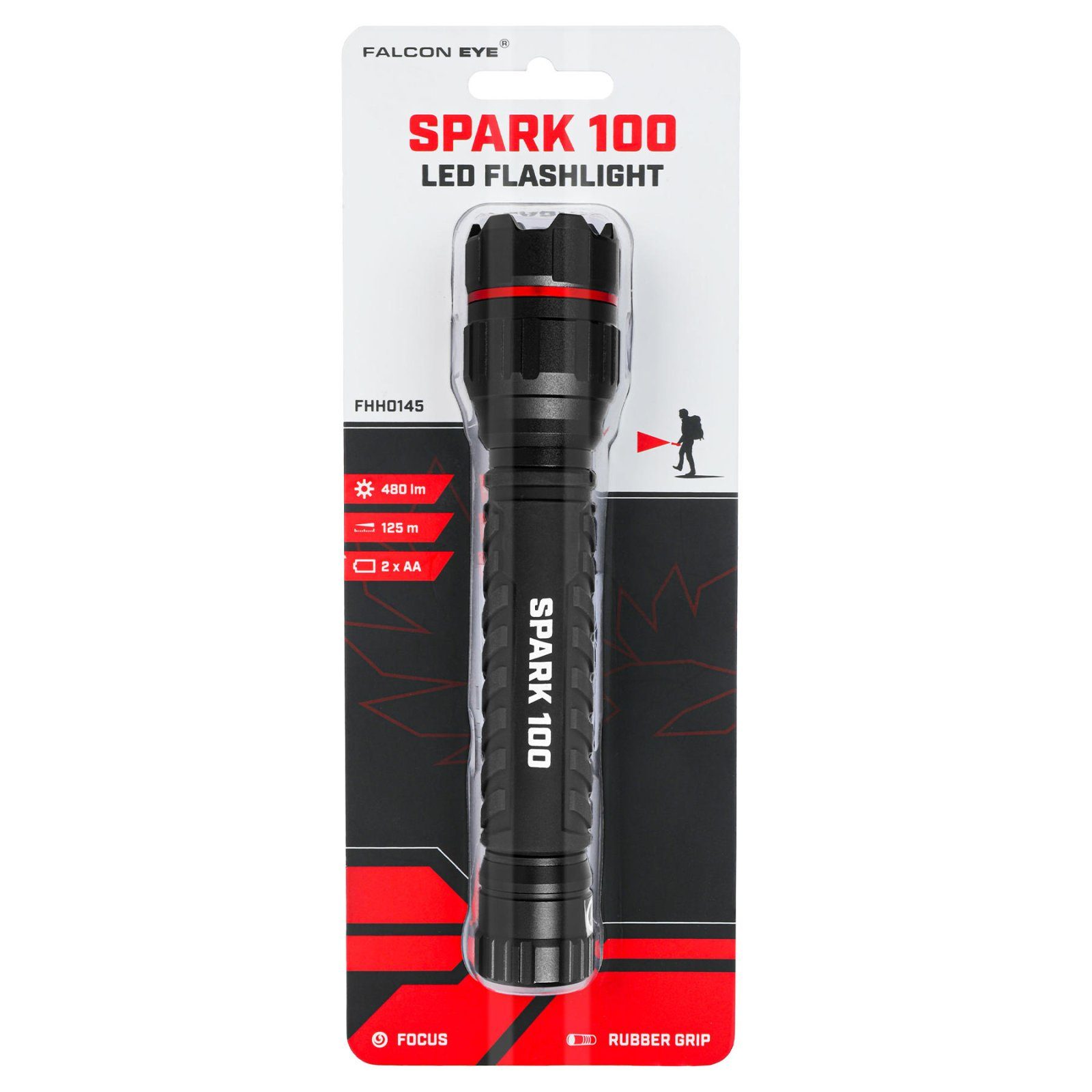 Ліхтар тактичний Falcon Eye Spark 100 (480 Lm) Focus (FHH0145) 5