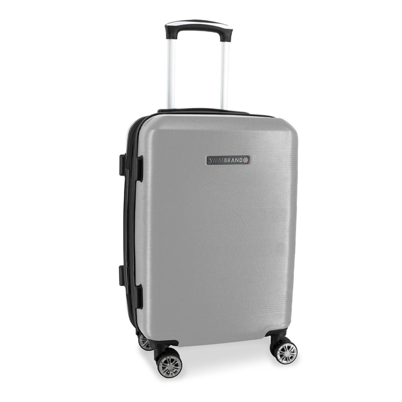 Валіза Swissbrand Cardiff (M) Silver (SWB_LHCAR802M) Discounted 3