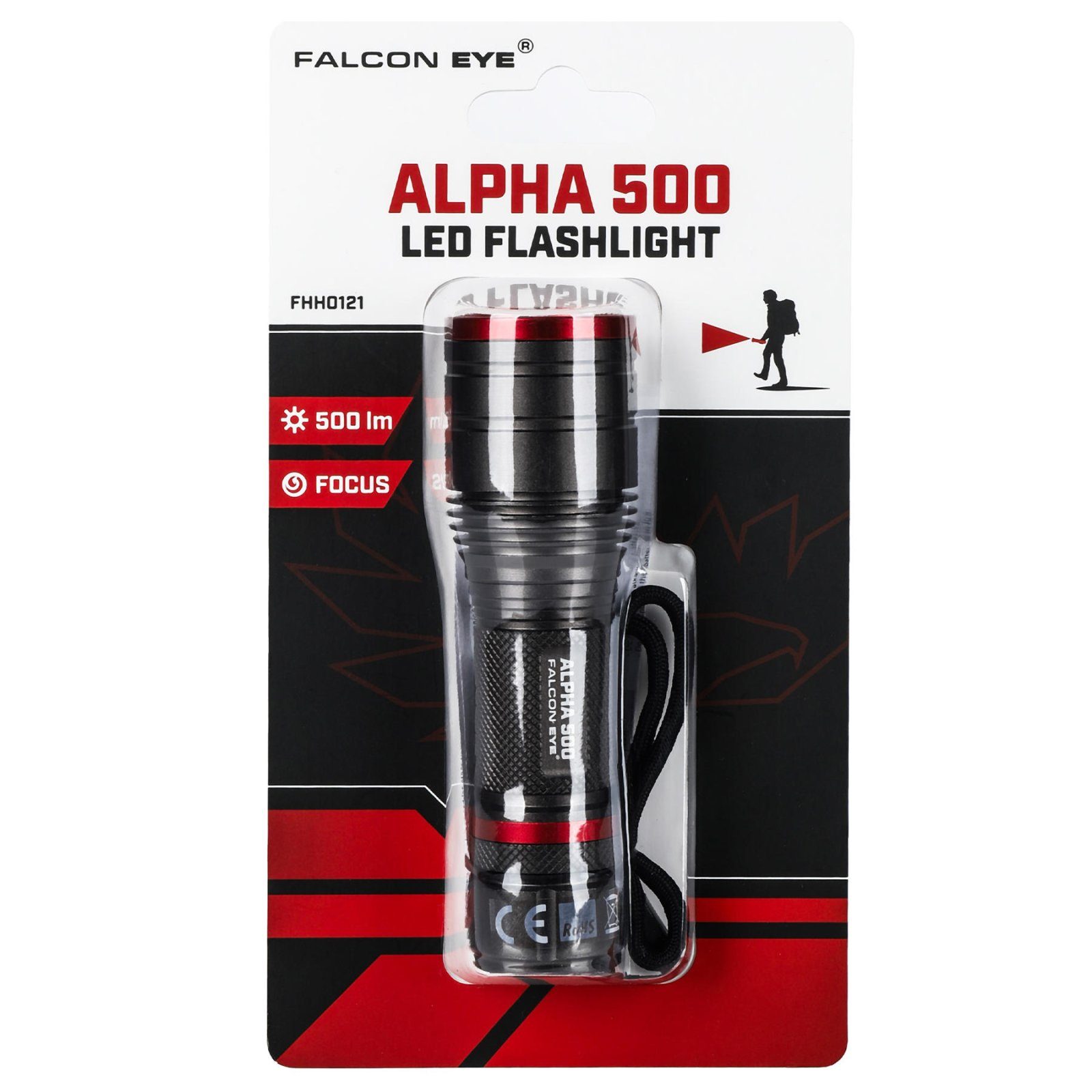Ліхтар тактичний Falcon Eye Alpha 500 (500 Lm) Focus (FHH0121) 5