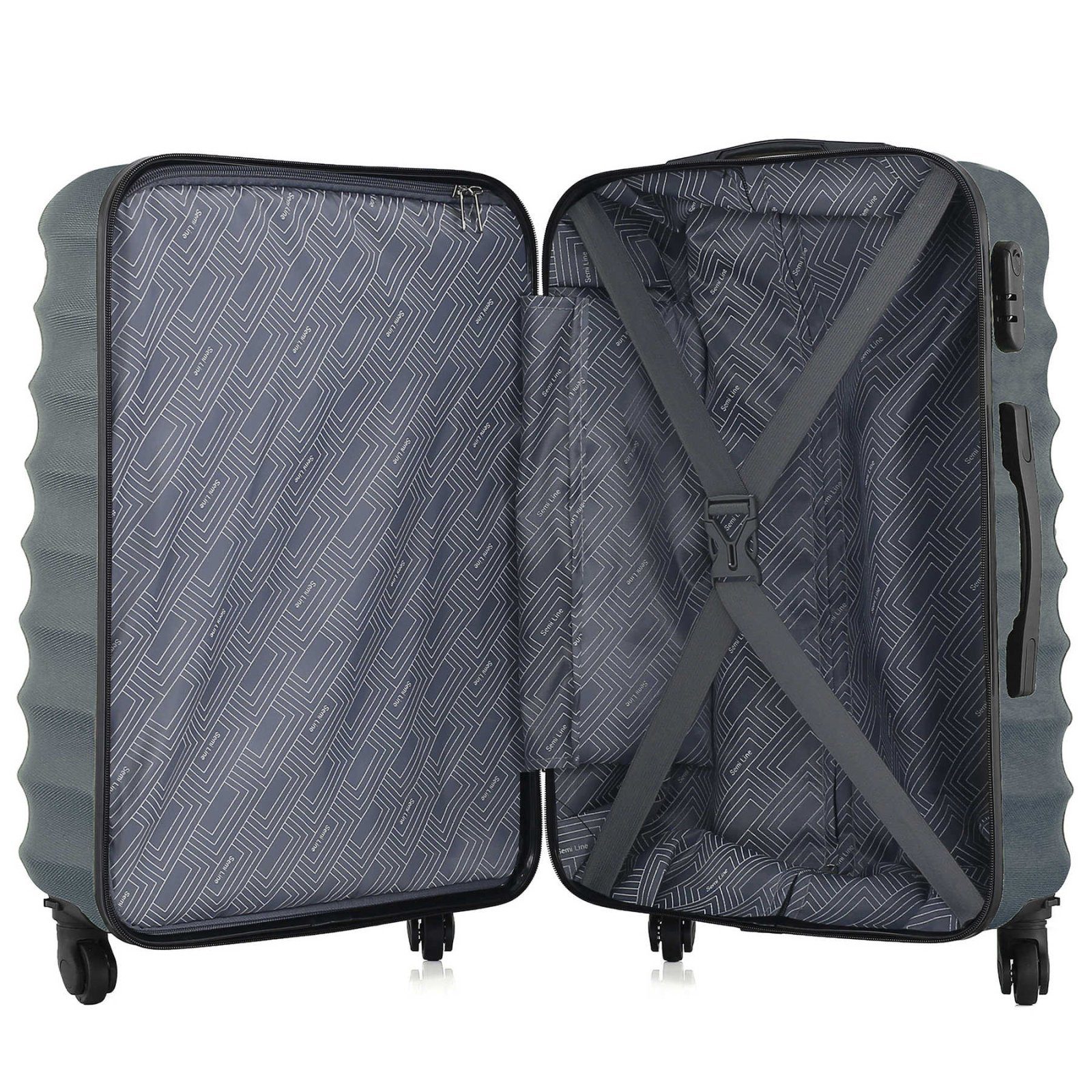 Валіза Semi Line 24" (M) Navy (T5577-4) Discounted 4