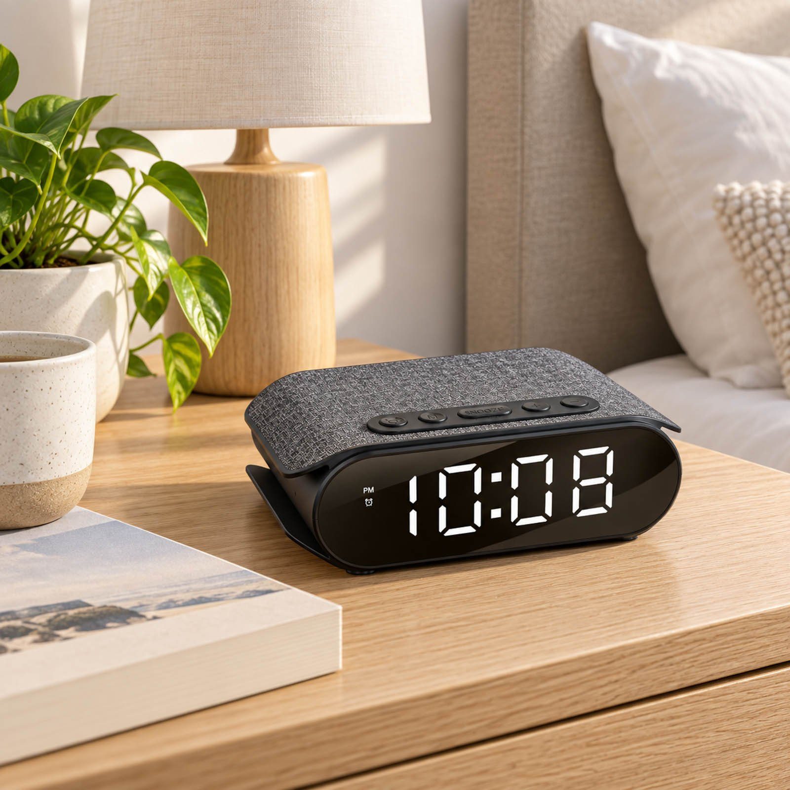 Годинник настільний Technoline WT450 USB Black (WT450) 2