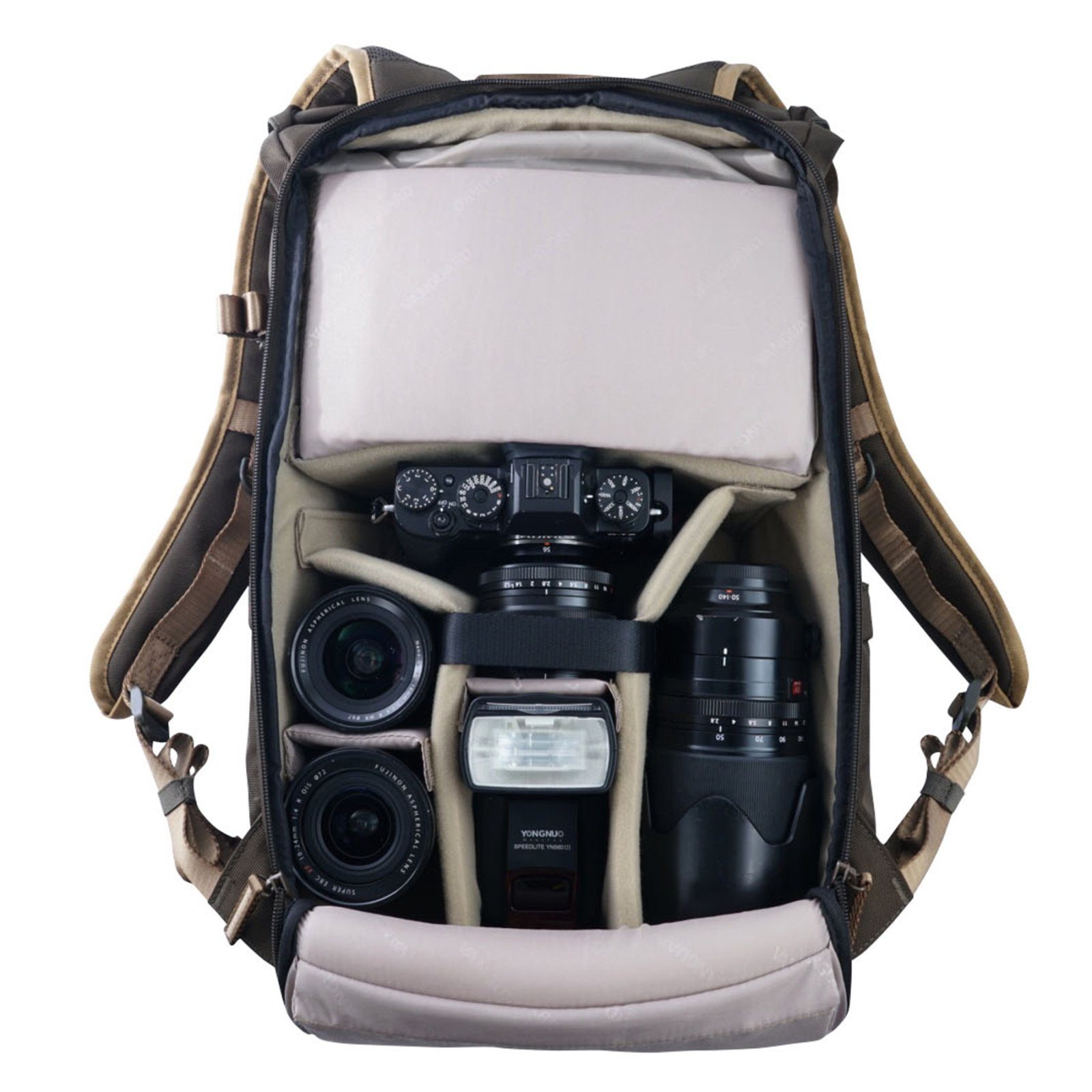 Рюкзак Vanguard VEO GO 46M Khaki-Green (VEO GO 46M KG) 2