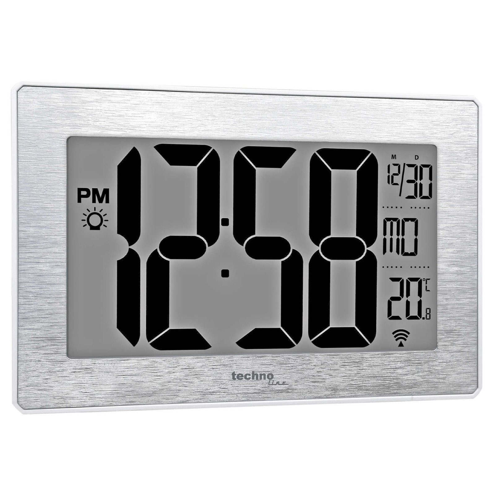 Годинник настінний Technoline WS8019 Silver (WS8019) 3